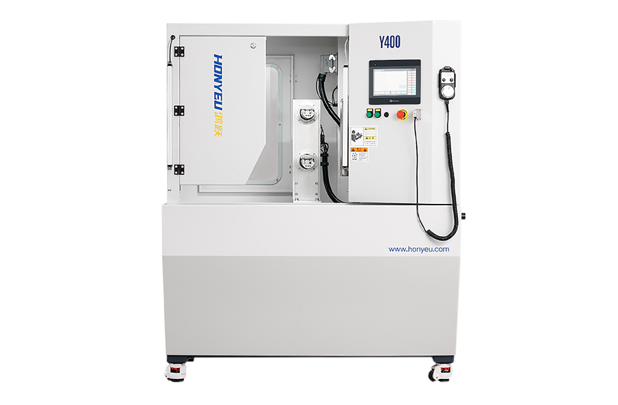 CNC four axis round trimming machine 